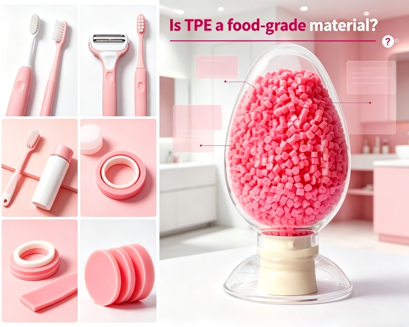 Quid facit TPE Material Food-Grade? Key Criteria et Test signa